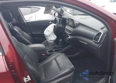 2020 Hyundai Tucson Ultimate из США, поврежденный, VIN KM8J3CAL3LU181013